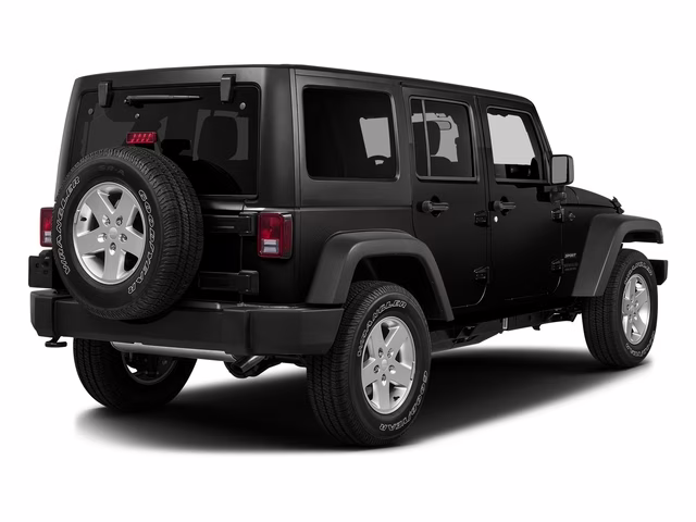 2016 BLK Jeep WRANGLER UNLIMI 75th Anniversary 4X4 Crossover
