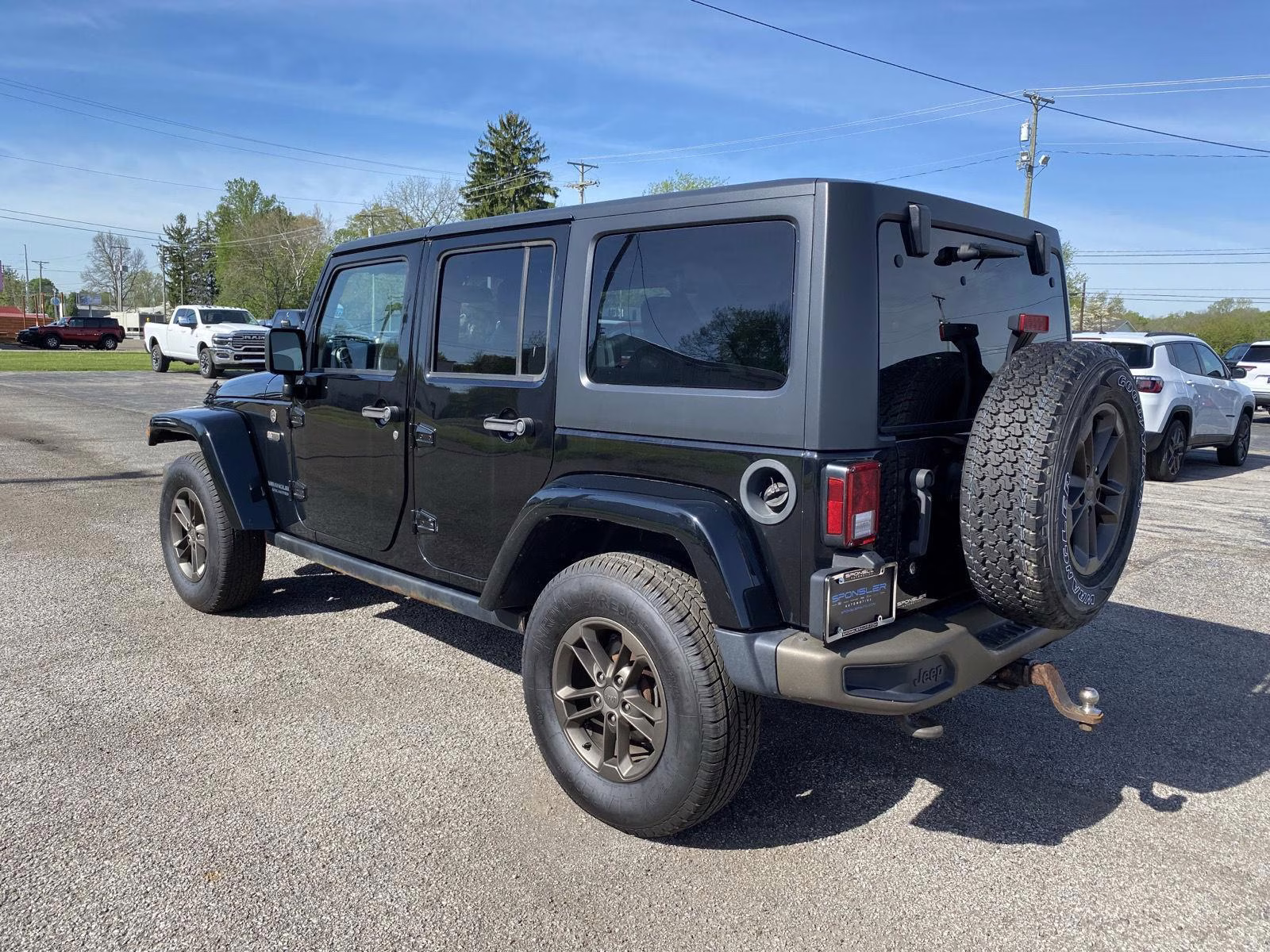 2016 Black Clearcoat Jeep Wrangler Unlimited 75th Anniversary 4X4 SUV