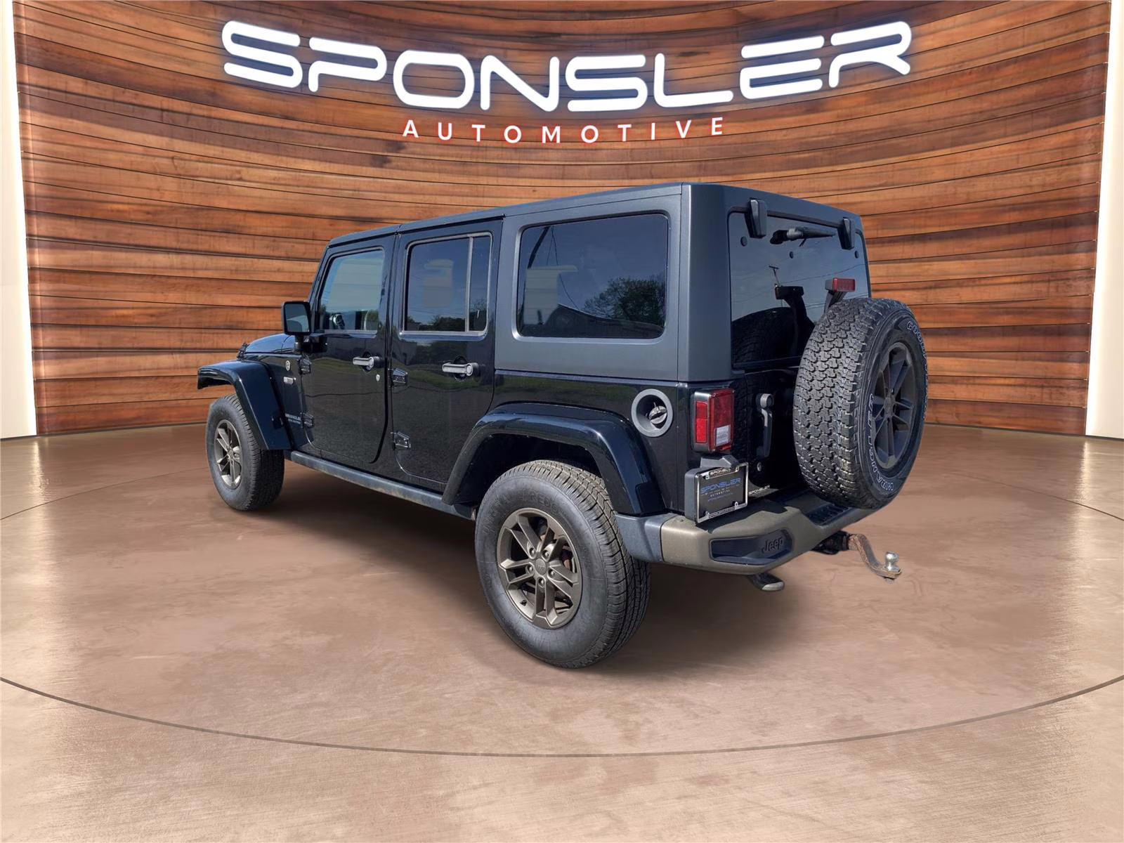 2016 Black Clearcoat Jeep Wrangler Unlimited 75th Anniversary 4X4 SUV