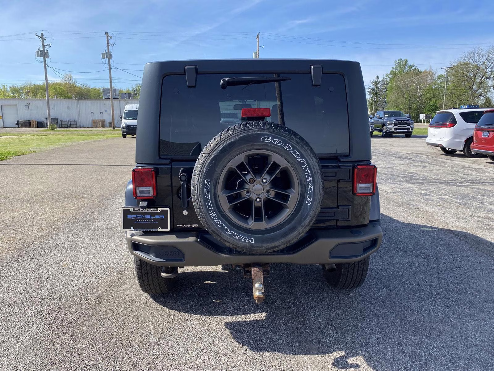 2016 Black Clearcoat Jeep Wrangler Unlimited 75th Anniversary 4X4 SUV