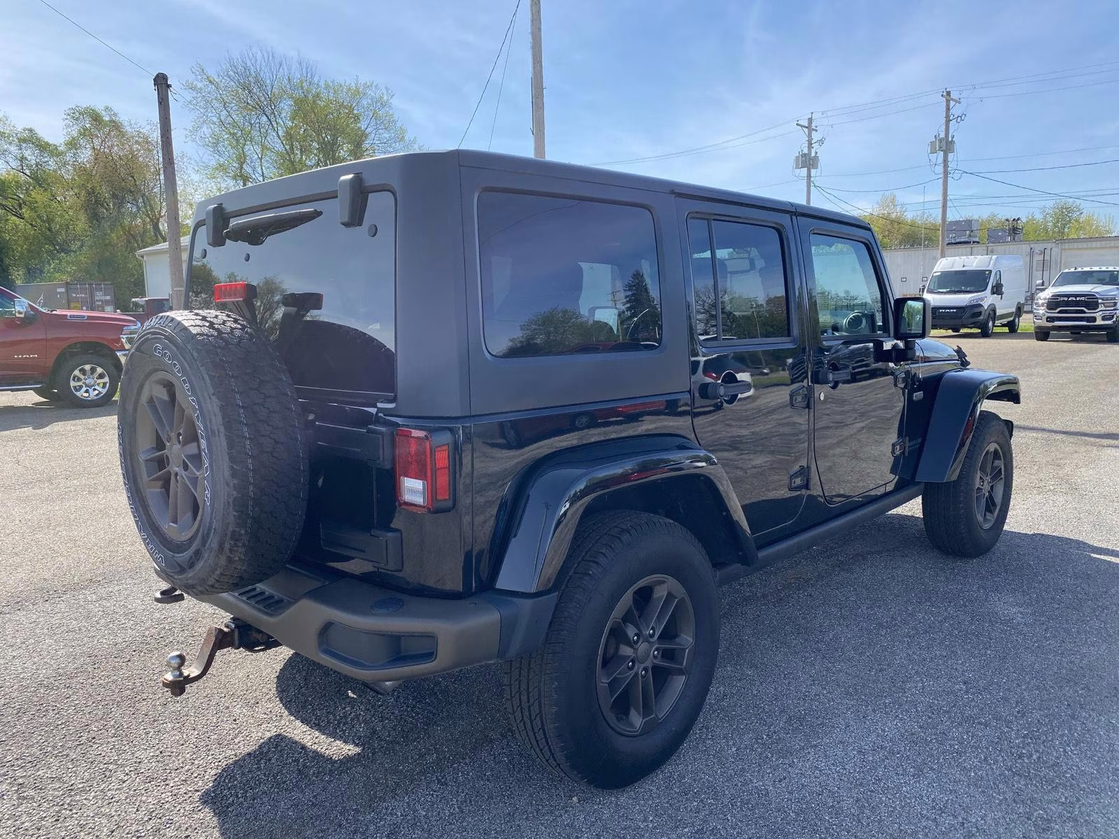 2016 Black Clearcoat Jeep Wrangler Unlimited 75th Anniversary 4X4 SUV