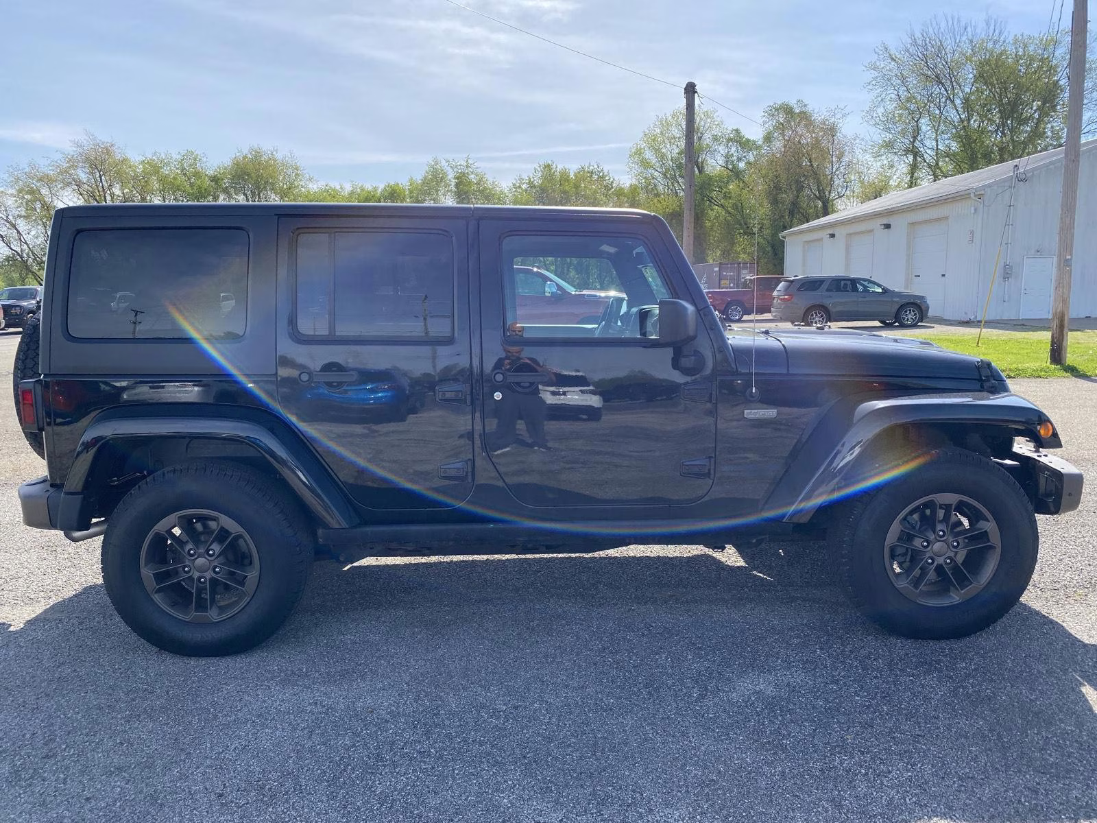 2016 Black Clearcoat Jeep Wrangler Unlimited 75th Anniversary 4X4 SUV