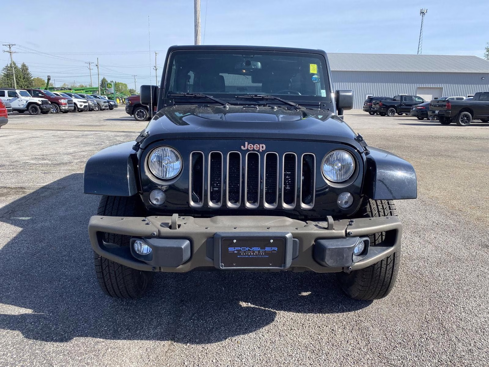 2016 Black Clearcoat Jeep Wrangler Unlimited 75th Anniversary 4X4 SUV