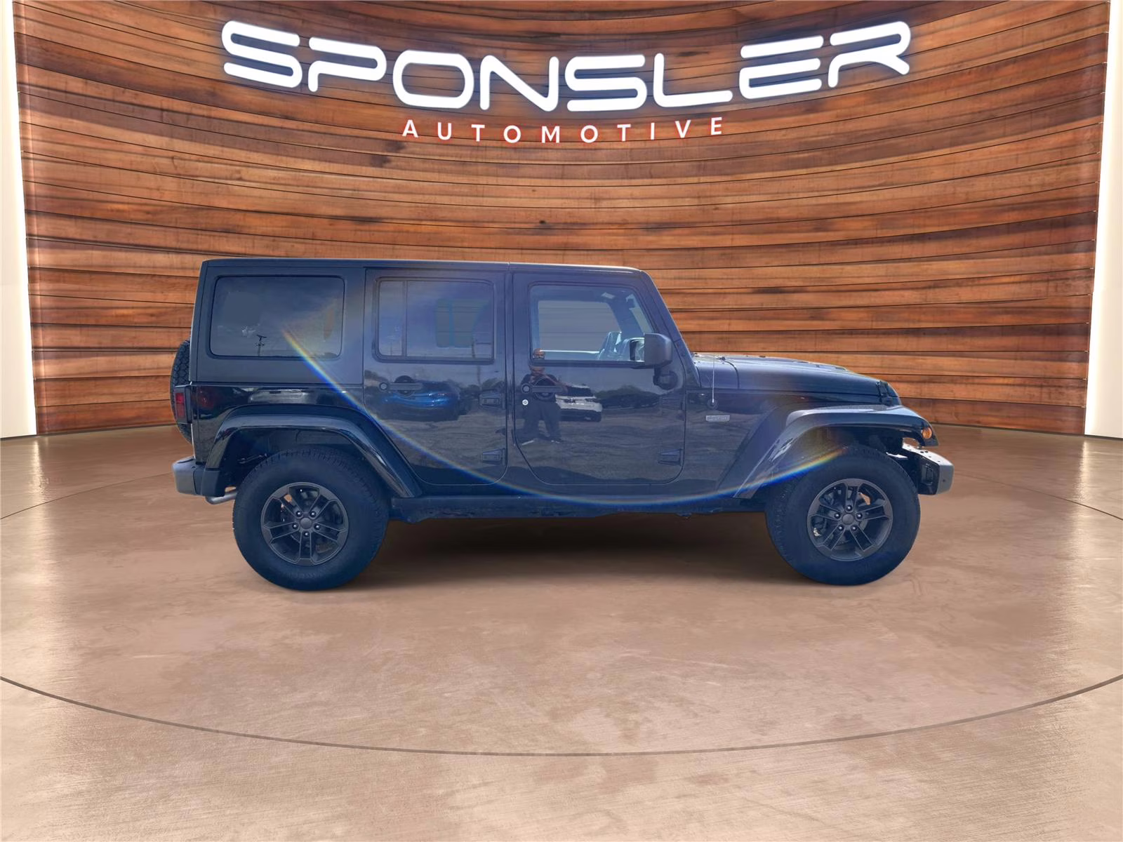 2016 Black Clearcoat Jeep Wrangler Unlimited 75th Anniversary 4X4 SUV
