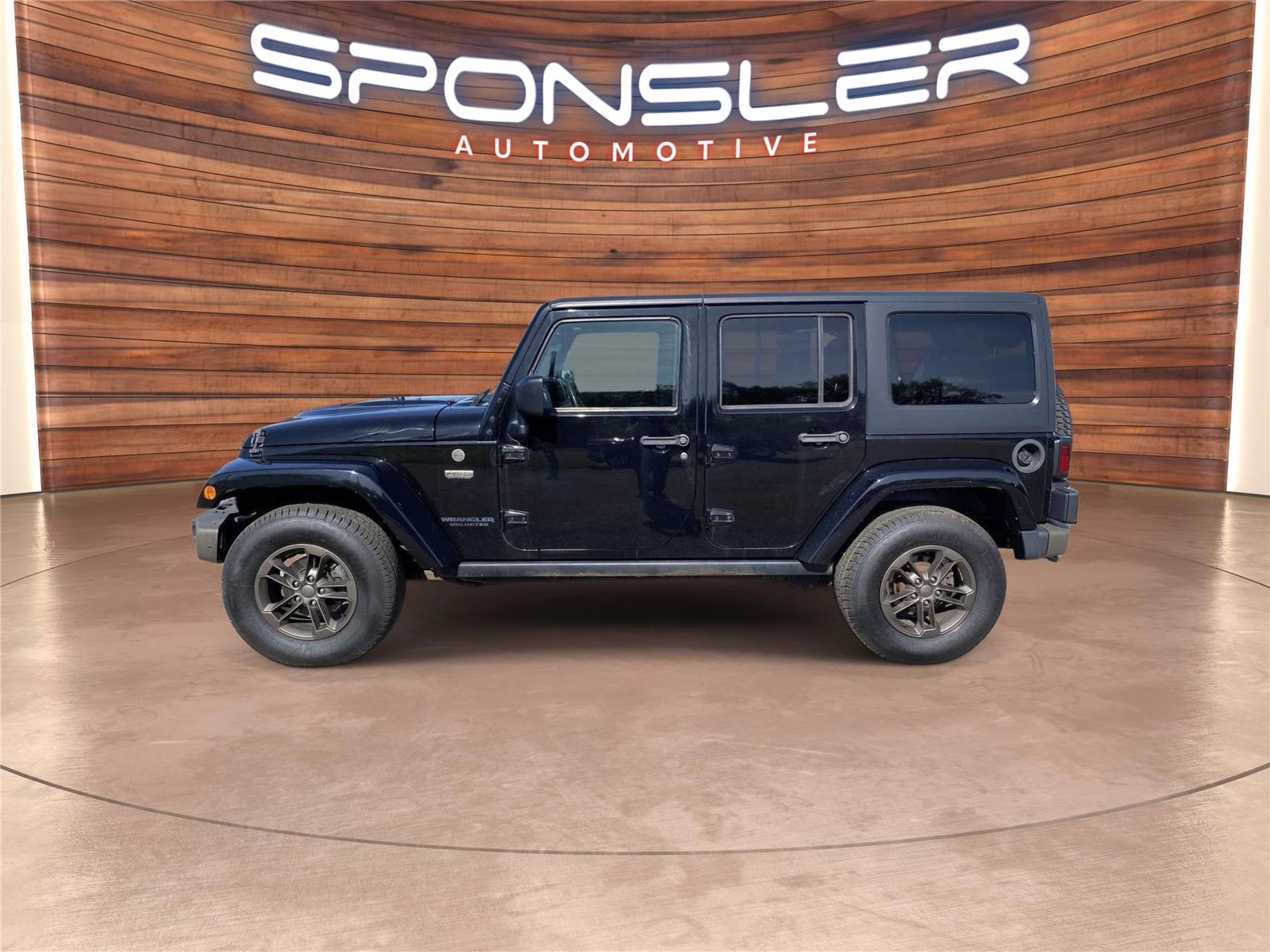 2016 Black Clearcoat Jeep Wrangler Unlimited 75th Anniversary 4X4 SUV