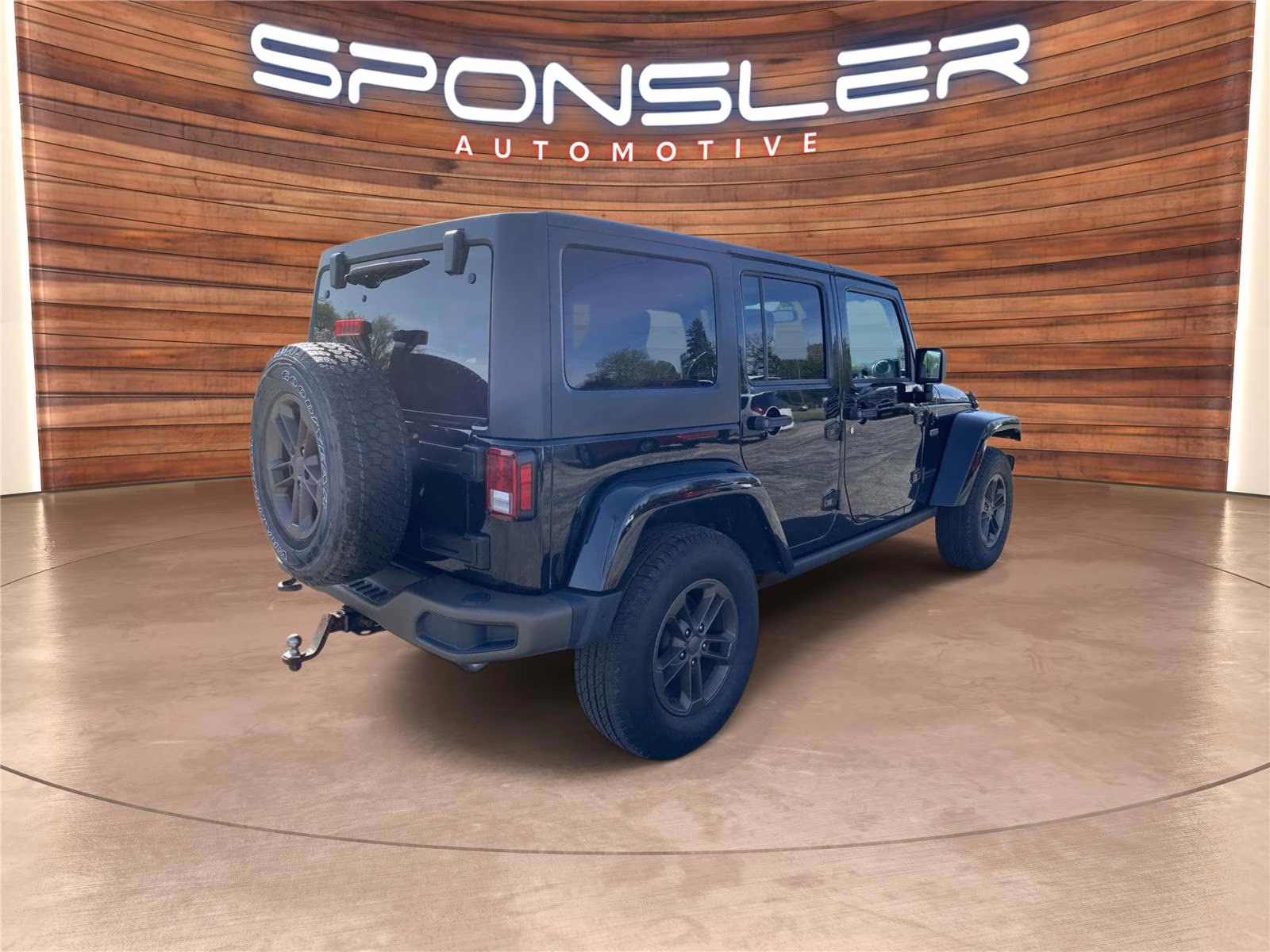 2016 Black Clearcoat Jeep Wrangler Unlimited 75th Anniversary 4X4 SUV