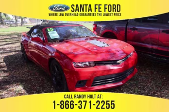 2015 Red Hot Chevrolet Camaro SS RWD Convertible