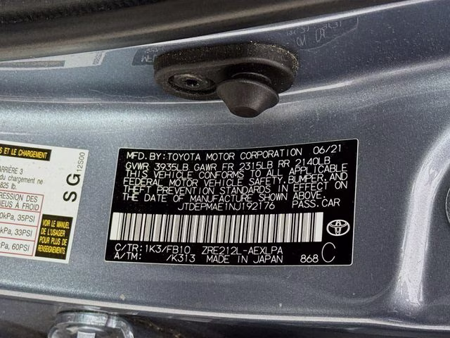 2022 Celestite Toyota Corolla LE FWD Sedan