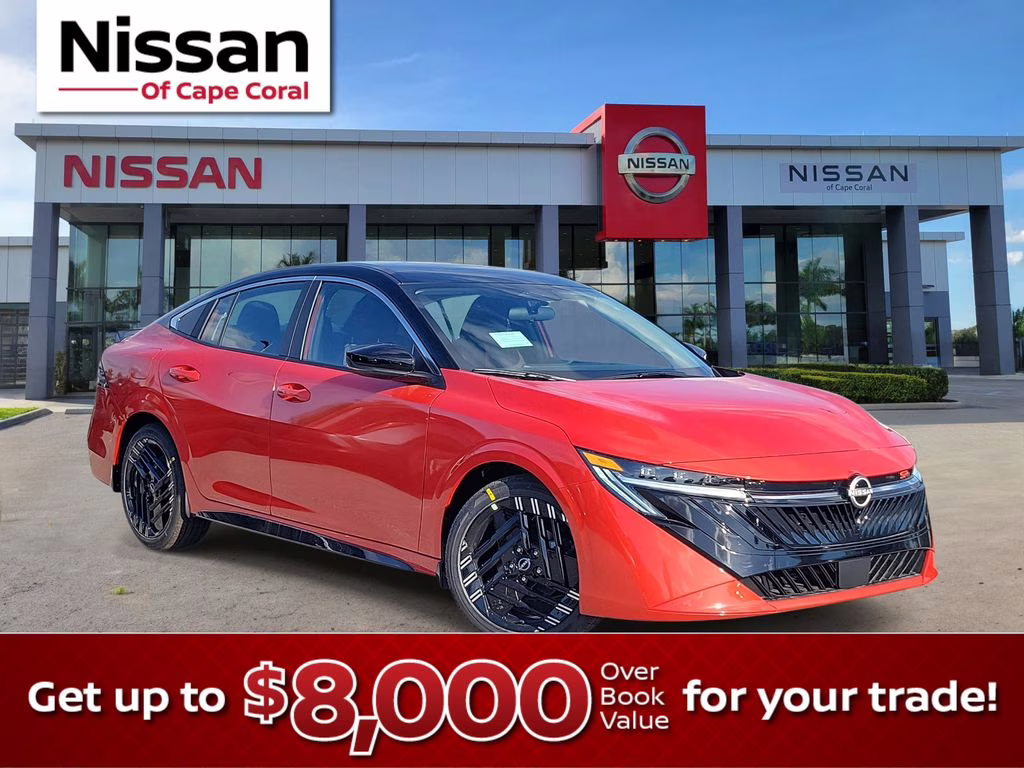 2026 Super Black Nissan Sentra SR FWD Sedan