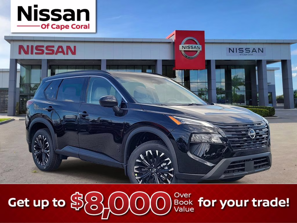 2026 Super Black Nissan Rogue SV FWD SUV