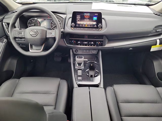 2026 Everest White Pearl Tricoat Nissan Rogue SV FWD SUV