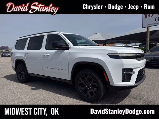 2026 Bright White Clearcoat Jeep Grand Wagoneer Limited Altitude 4X4 SUV