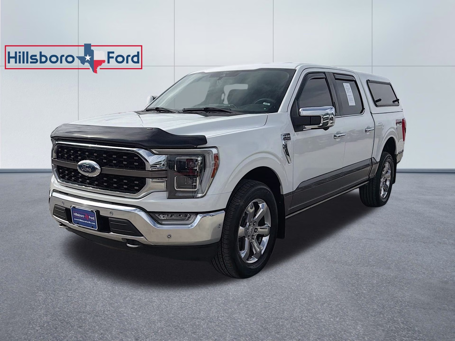 2021 Star White Metallic Tri-Coat Ford F-150 King Ranch 4X4 Truck