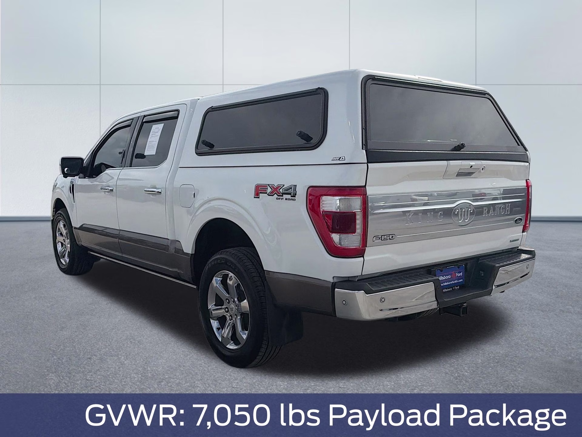 2021 Star White Metallic Tri-Coat Ford F-150 King Ranch 4X4 Truck