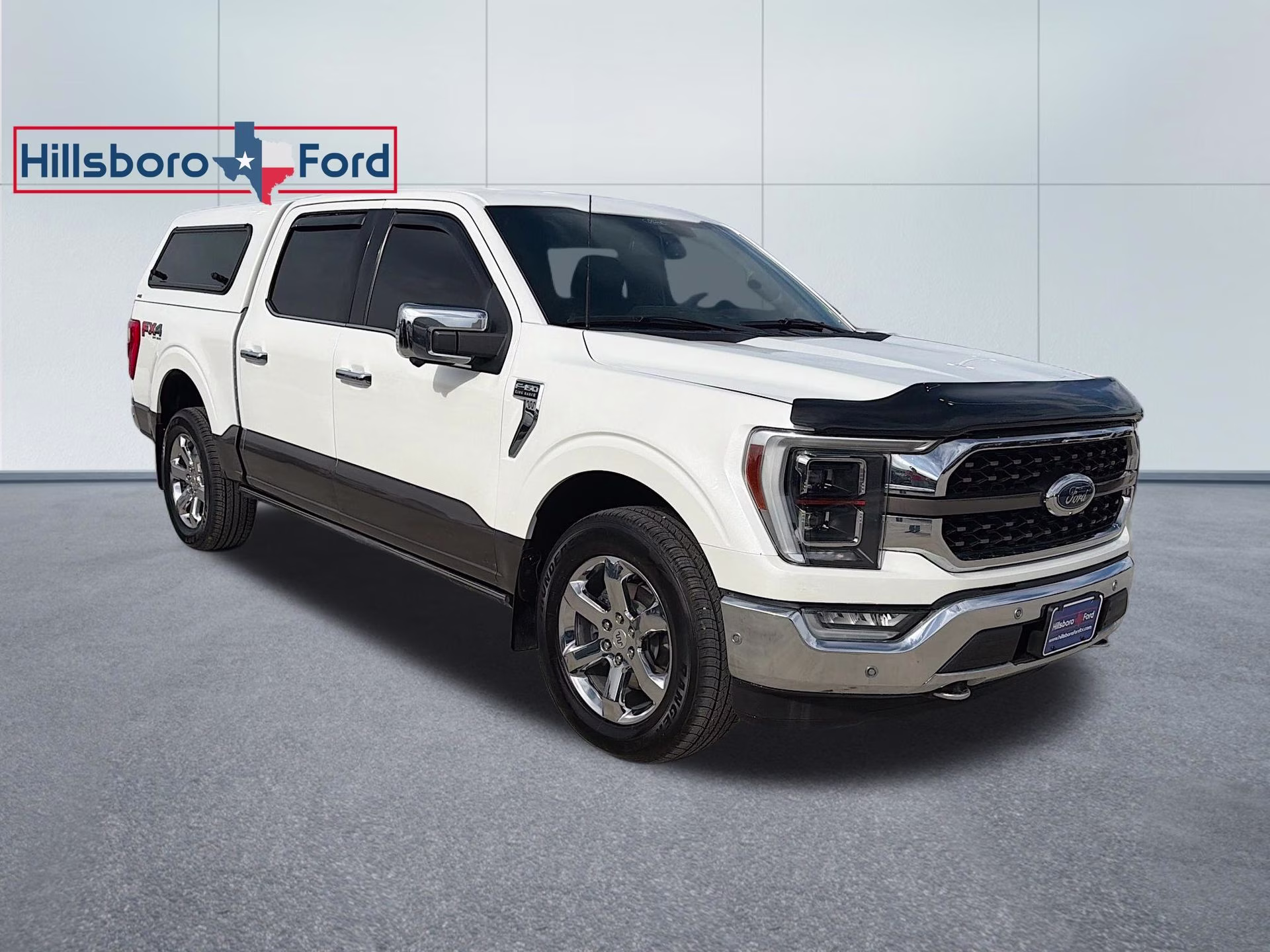 2021 Star White Metallic Tri-Coat Ford F-150 King Ranch 4X4 Truck