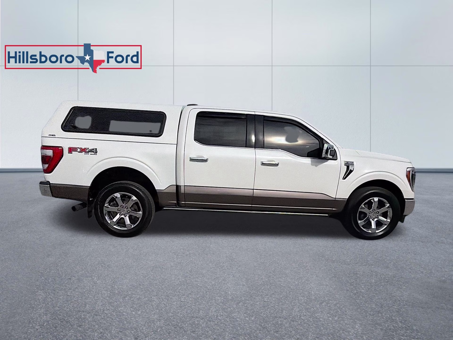 2021 Star White Metallic Tri-Coat Ford F-150 King Ranch 4X4 Truck