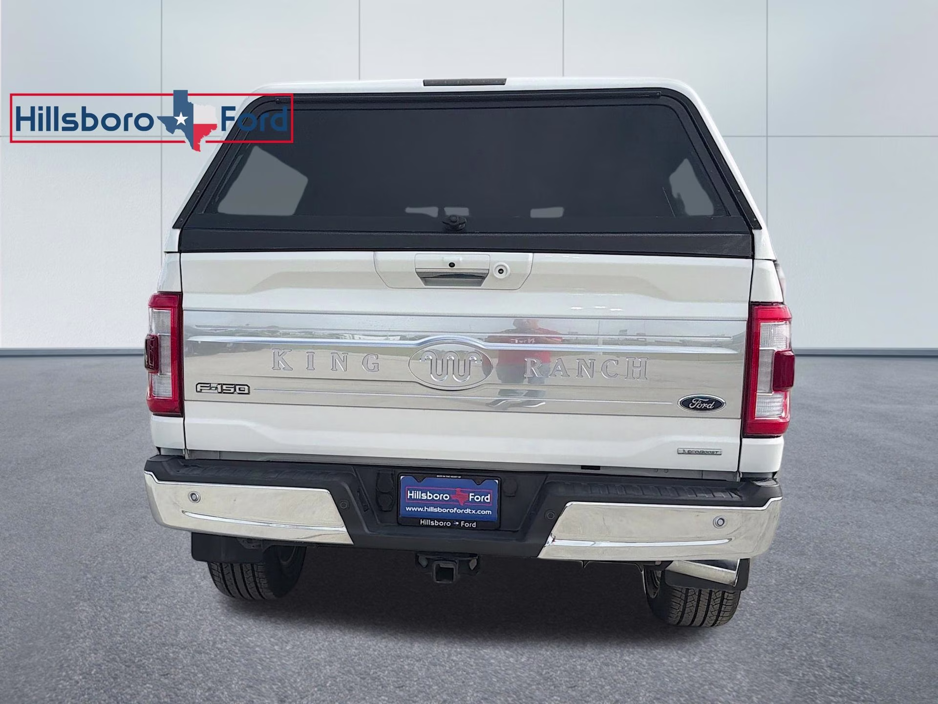 2021 Star White Metallic Tri-Coat Ford F-150 King Ranch 4X4 Truck