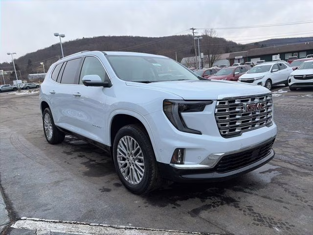 2026 Glacier White Tricoat GMC Acadia Denali AWD SUV