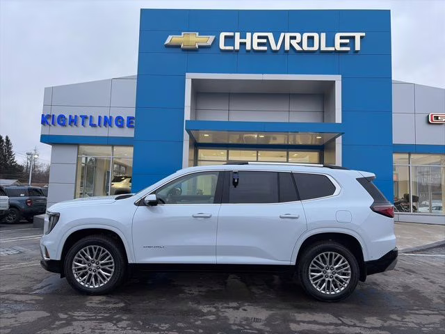 2026 Glacier White Tricoat GMC Acadia Denali AWD SUV