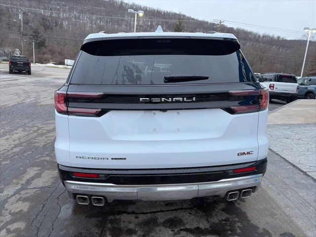 2026 Glacier White Tricoat GMC Acadia Denali AWD SUV