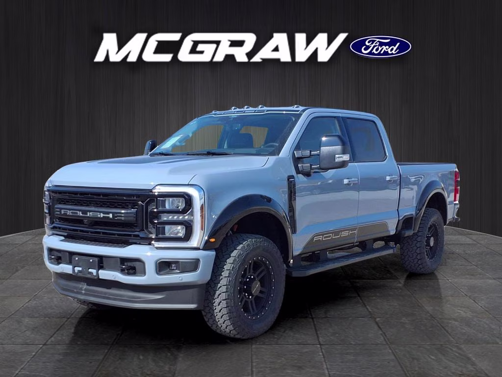 2026 Glacier Gray Metallic Tri-Coat Ford Super Duty F-250 SRW LARIAT 4X4 Truck
