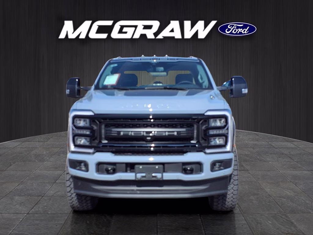 2026 Glacier Gray Metallic Tri-Coat Ford Super Duty F-250 SRW LARIAT 4X4 Truck