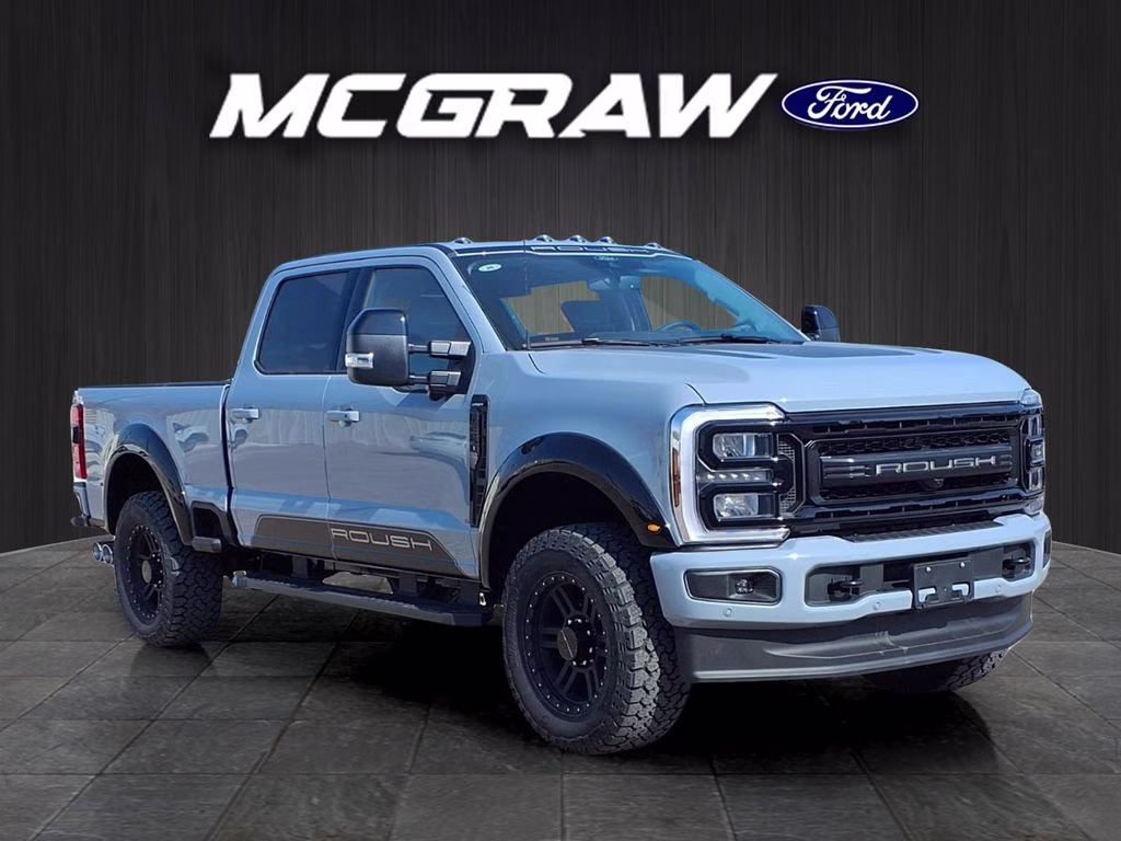 2026 Glacier Gray Metallic Tri-Coat Ford Super Duty F-250 SRW LARIAT 4X4 Truck