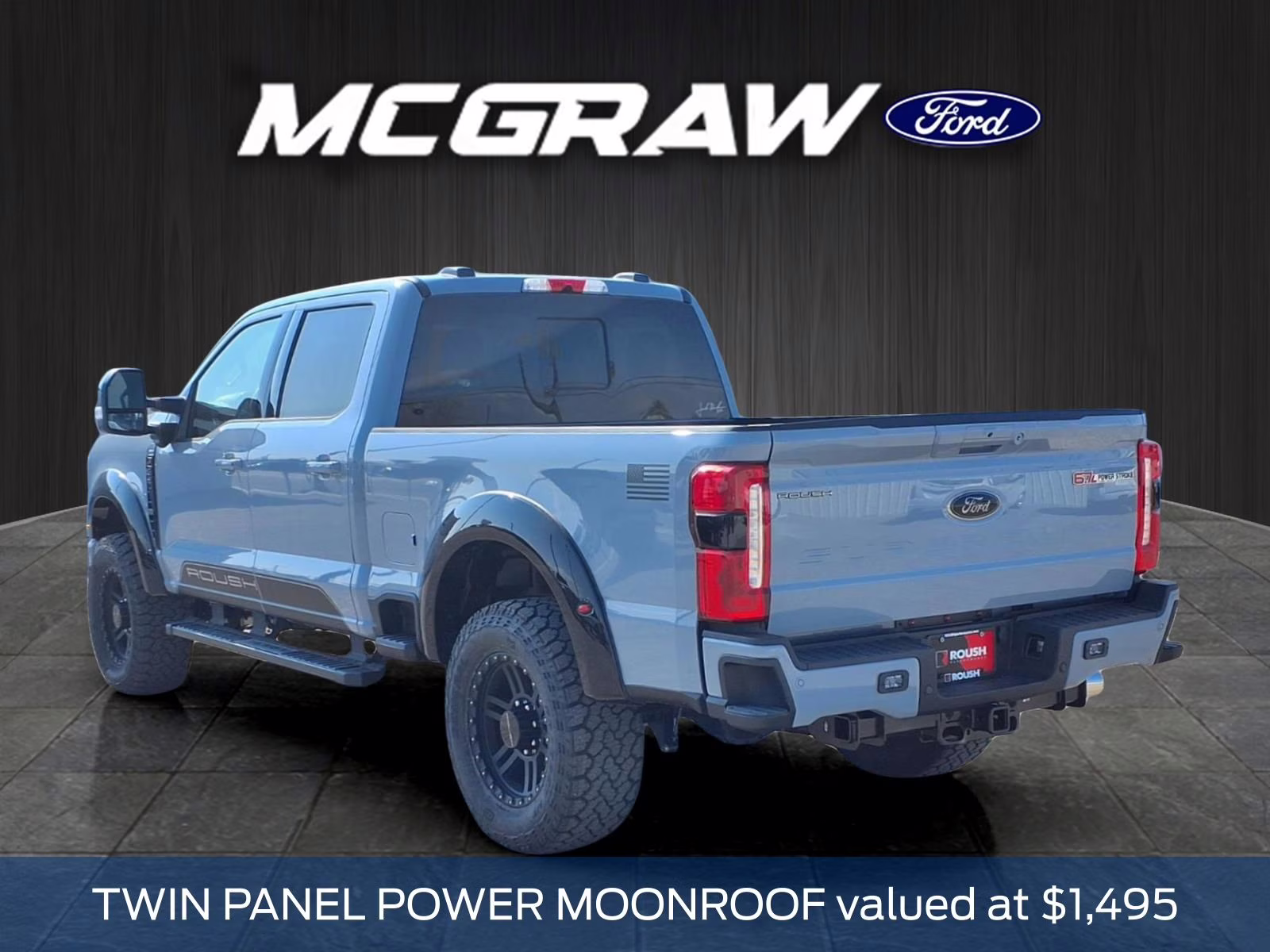 2026 Gray Metallic Ford Super Duty F-250 SRW ROUSH 4X4 Truck