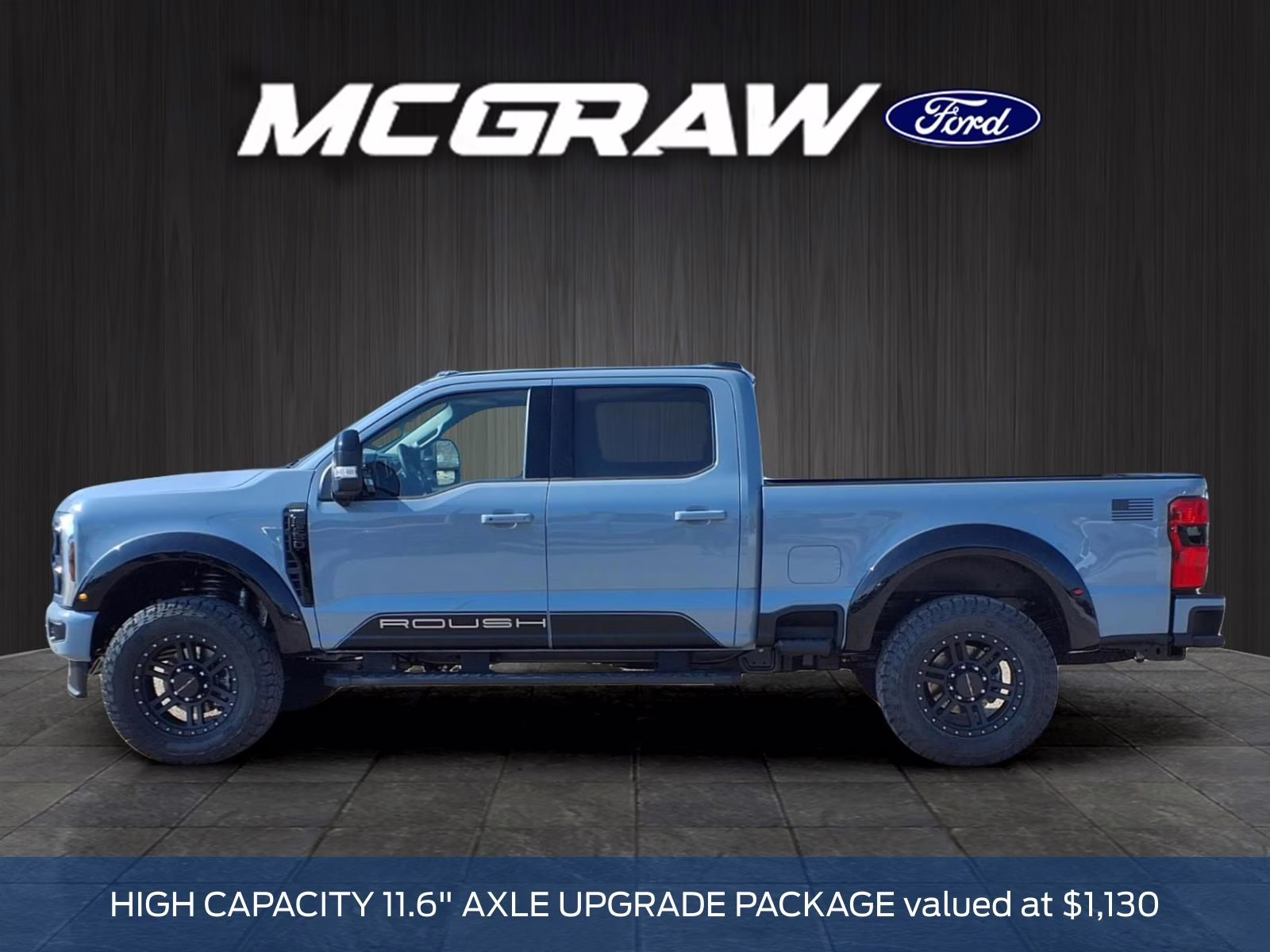 2026 Gray Metallic Ford Super Duty F-250 SRW ROUSH 4X4 Truck