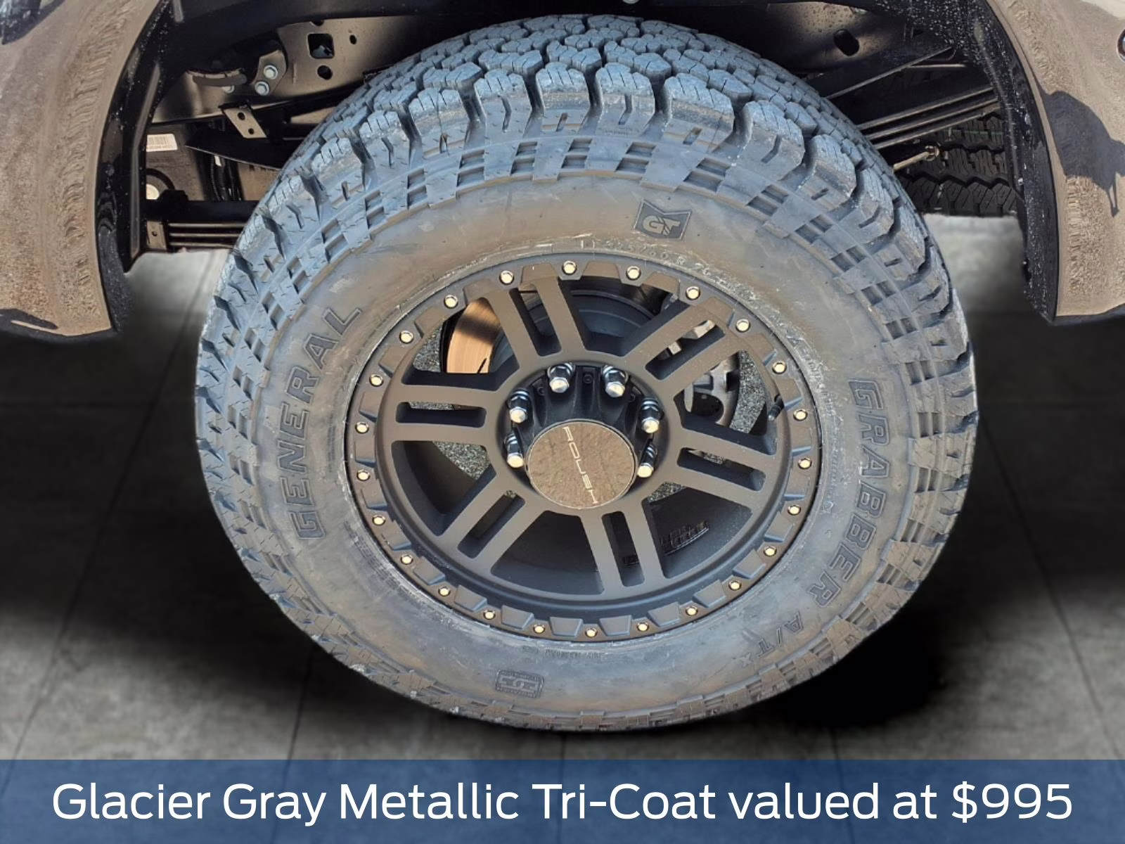 2026 Gray Metallic Ford Super Duty F-250 SRW ROUSH 4X4 Truck