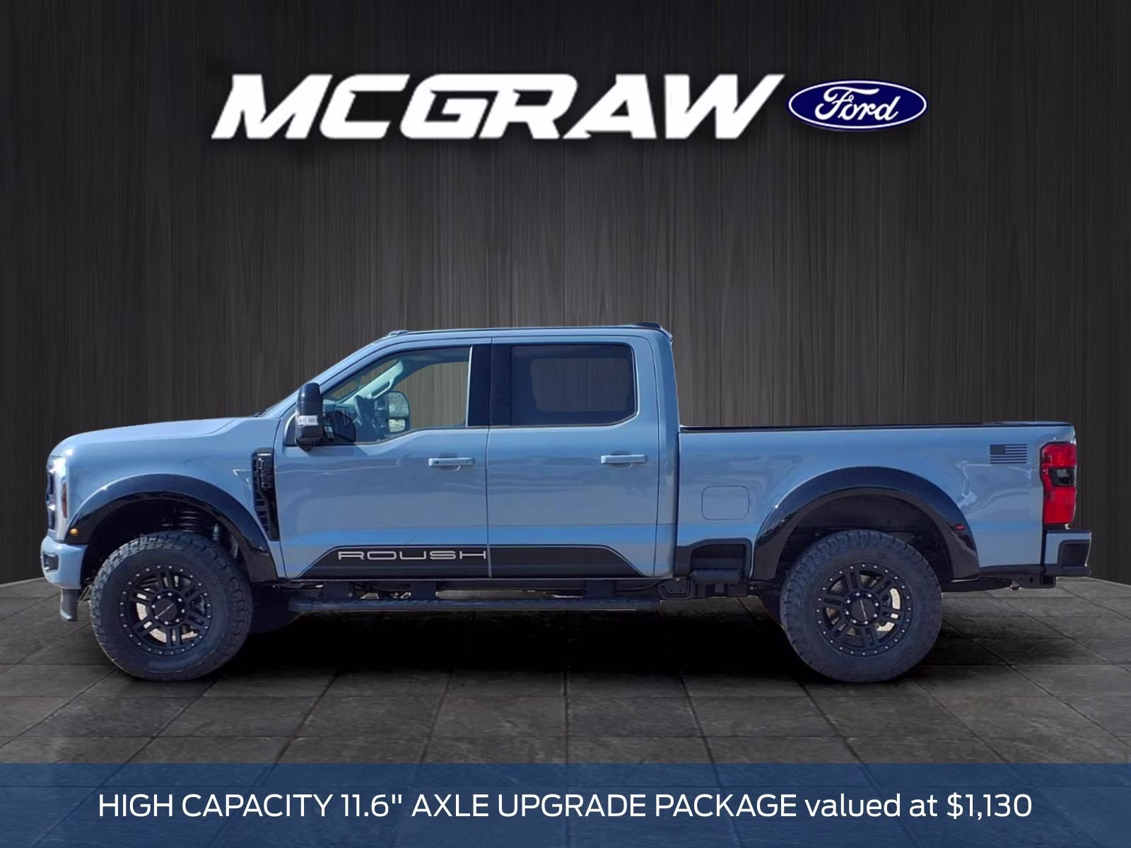 2026 Gray Metallic Ford Super Duty F-250 SRW ROUSH 4X4 Truck