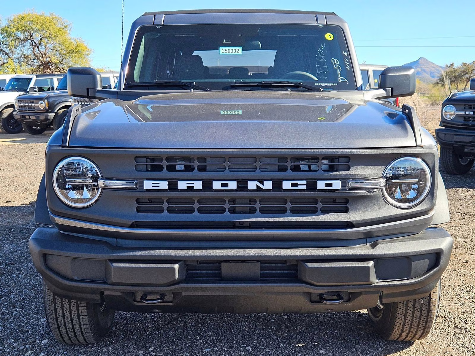 2025 Gray Metallic Ford Bronco Base 4X4 SUV