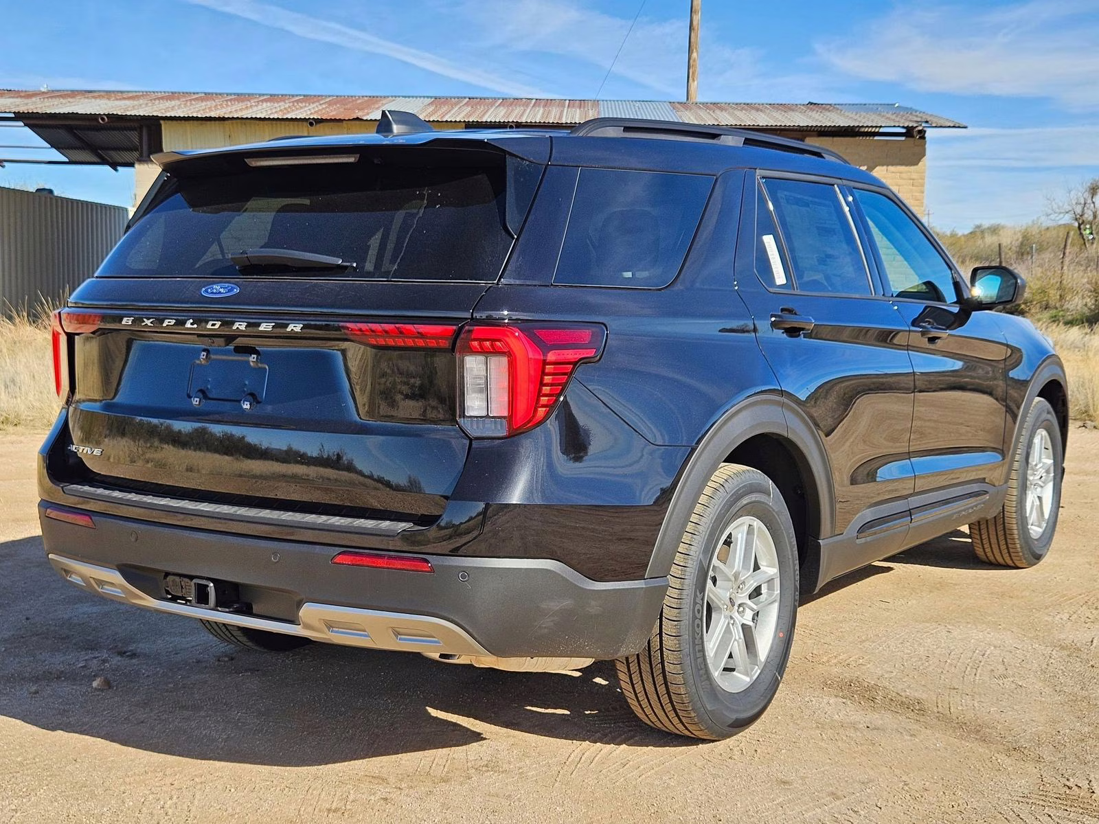 2026 Black Metallic Ford Explorer Active RWD SUV