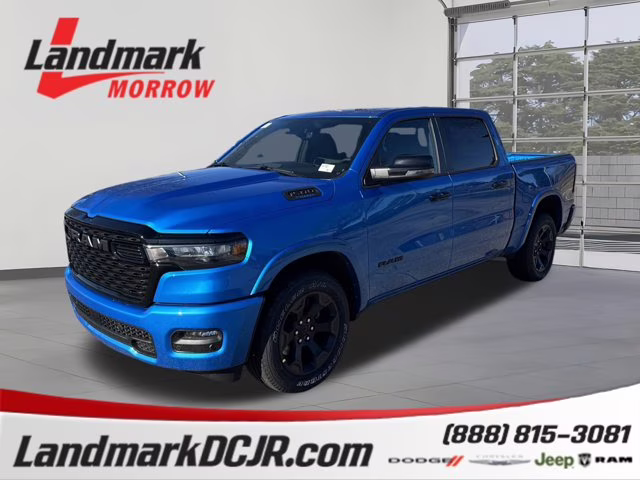 2026 Hydro Blue Pearlcoat Ram 1500 Big Horn RWD Truck