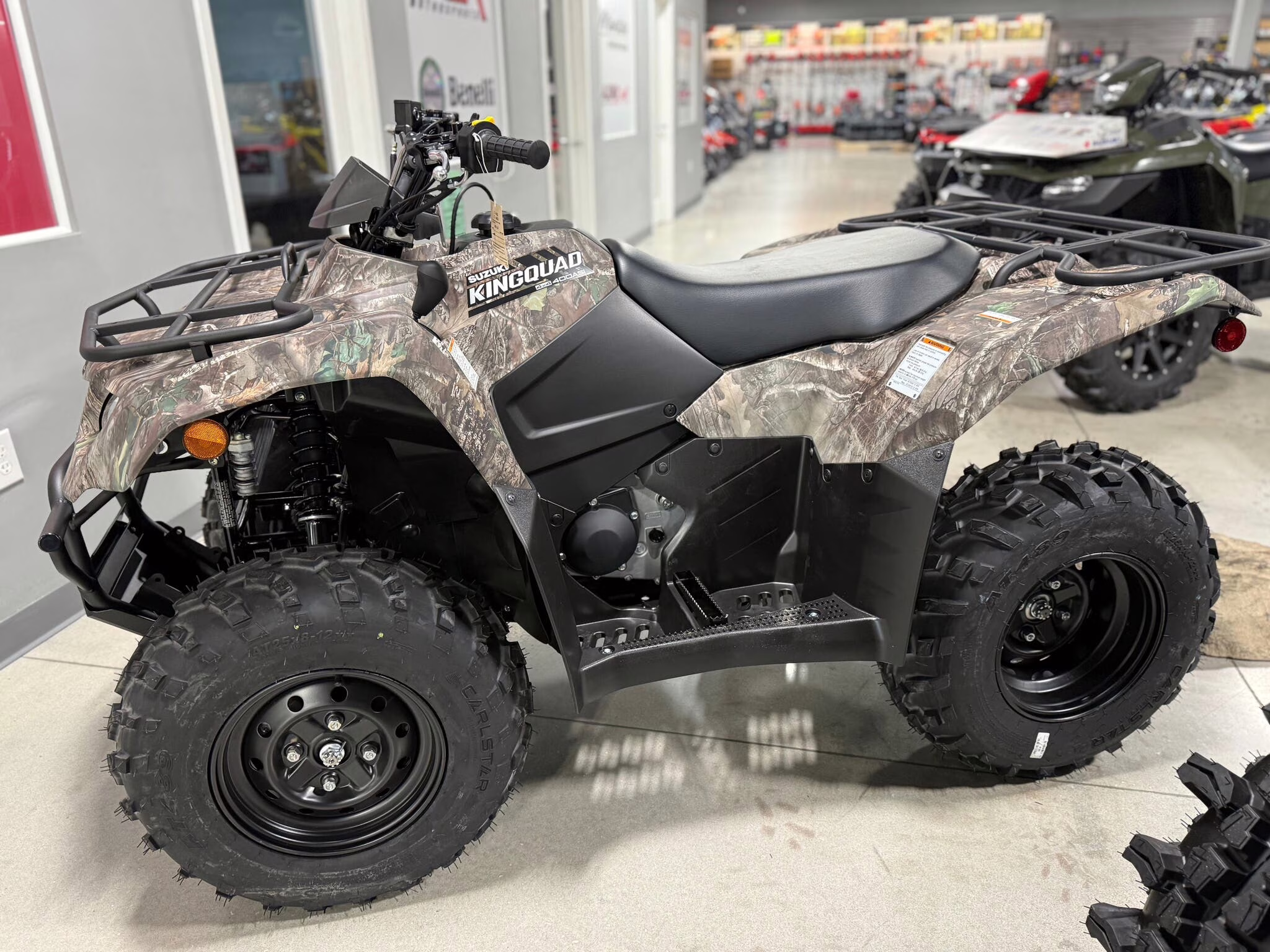 2025 Suzuki KingQuad 400ASi Camo ATV