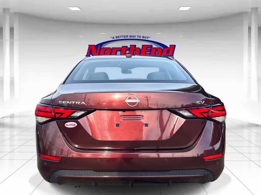 2024 Rosewood Metallic Nissan Sentra SV FWD Sedan