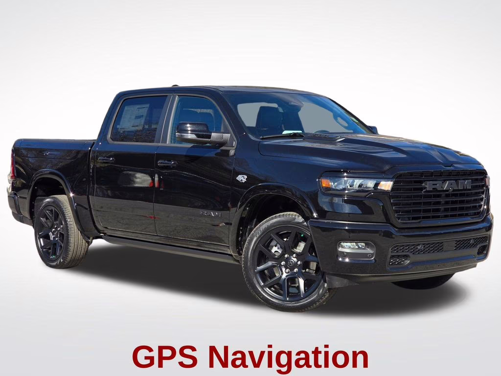 2026 Diamond Black Crystal Pearlcoat Ram 1500 Laramie 4X4 Truck
