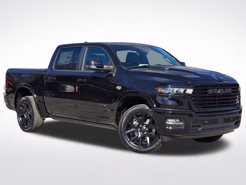 2026 Diamond Black Crystal Pearlcoat Ram 1500 Laramie 4X4 Truck