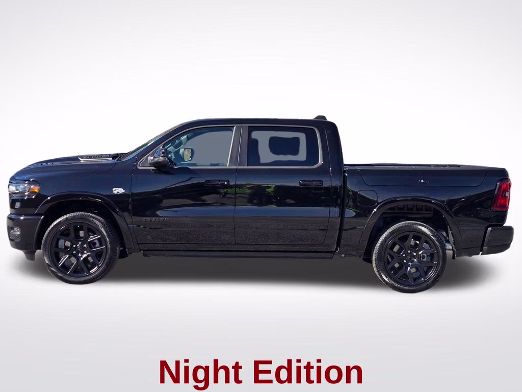2026 Diamond Black Crystal Pearlcoat Ram 1500 Laramie 4X4 Truck