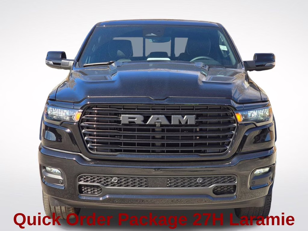 2026 Diamond Black Crystal Pearlcoat Ram 1500 Laramie 4X4 Truck