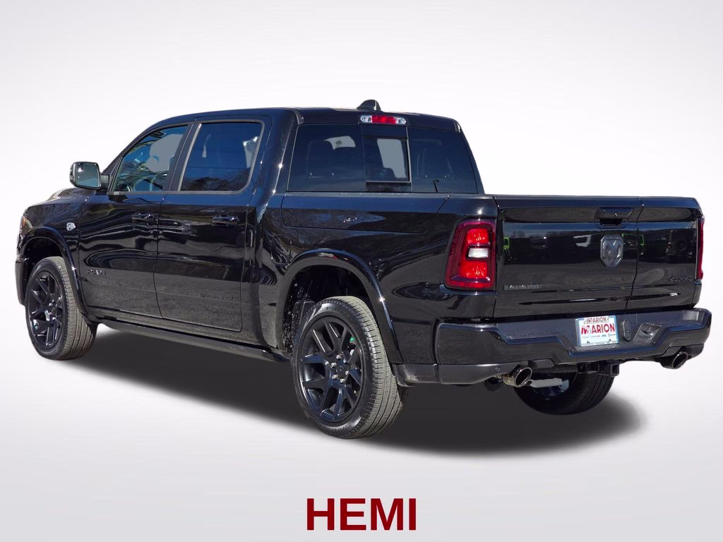2026 Diamond Black Crystal Pearlcoat Ram 1500 Laramie 4X4 Truck