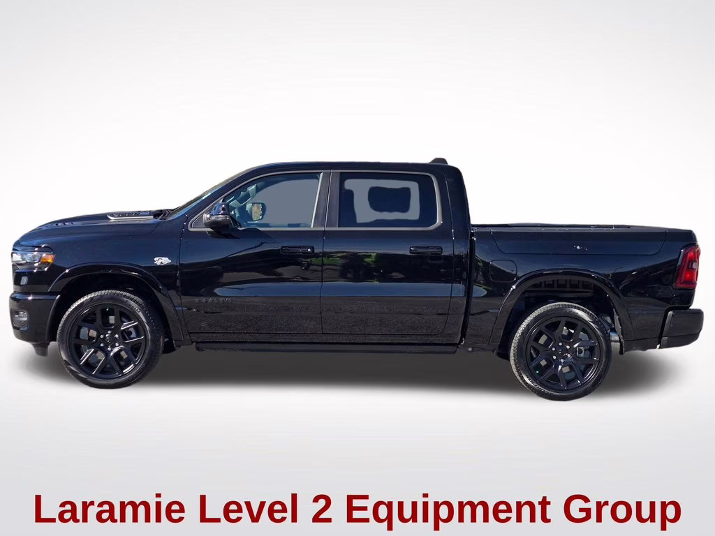 2026 Diamond Black Crystal Pearlcoat Ram 1500 Laramie 4X4 Truck