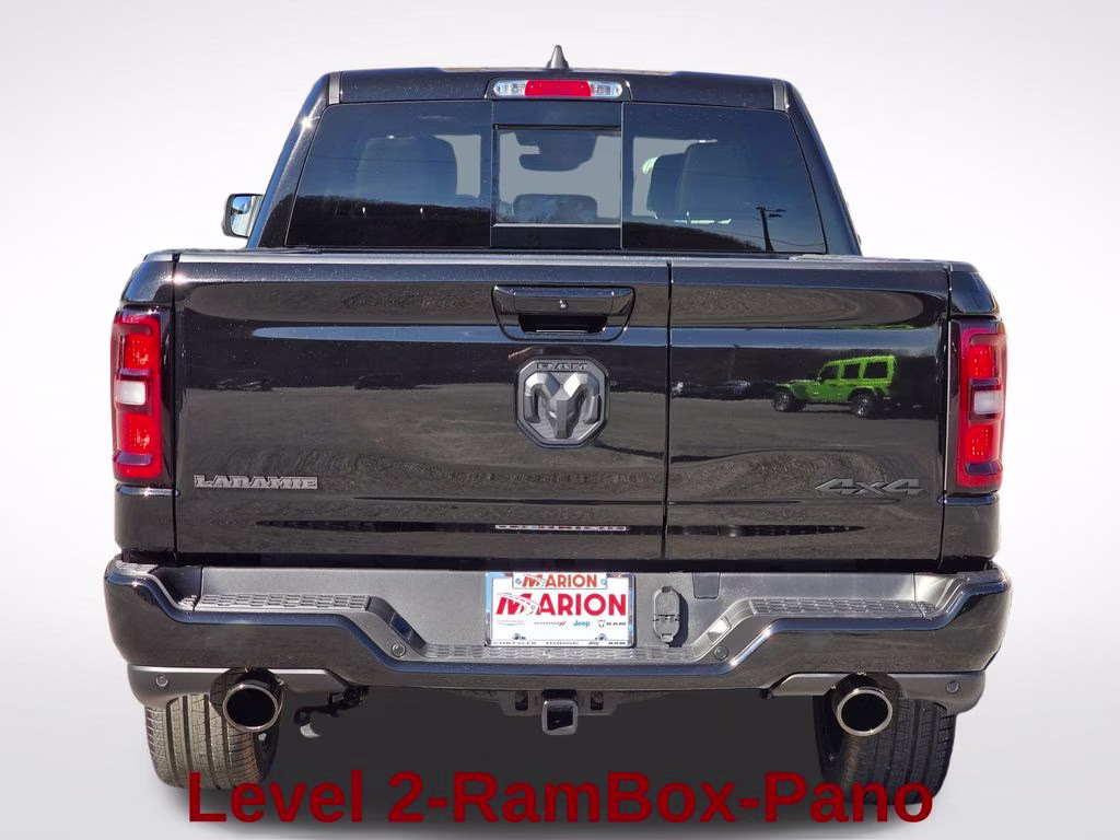 2026 Diamond Black Crystal Pearlcoat Ram 1500 Laramie 4X4 Truck