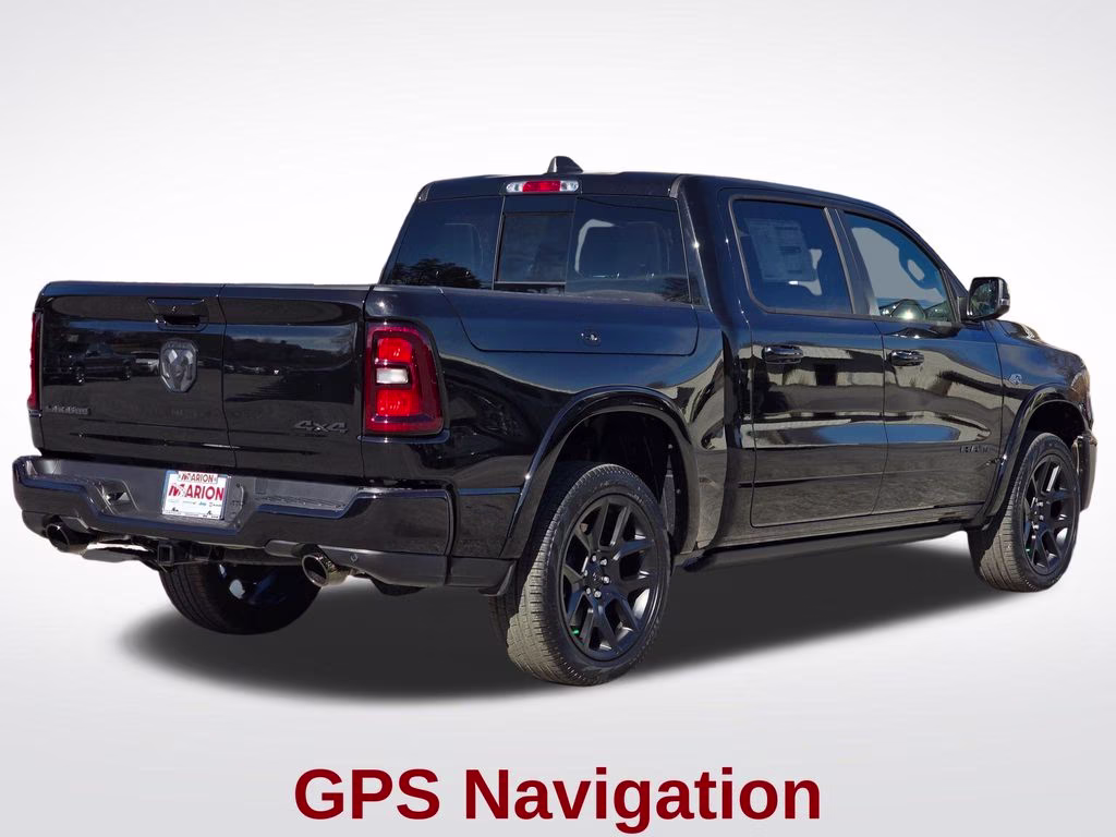 2026 Diamond Black Crystal Pearlcoat Ram 1500 Laramie 4X4 Truck