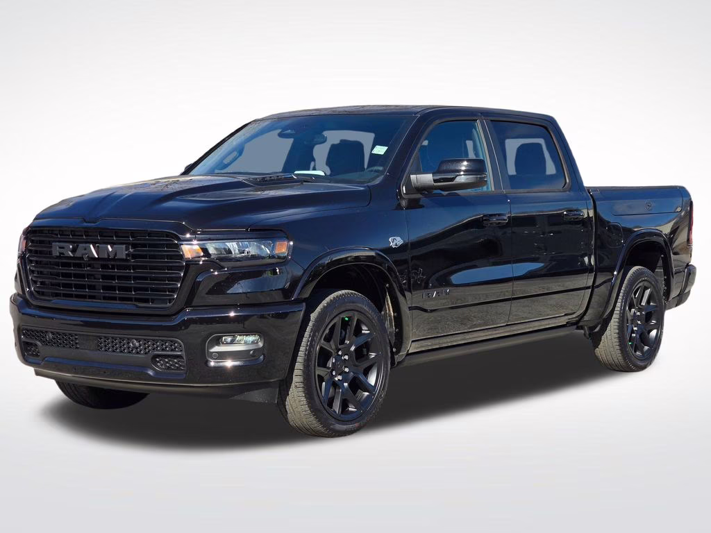 2026 Diamond Black Crystal Pearlcoat Ram 1500 Laramie 4X4 Truck