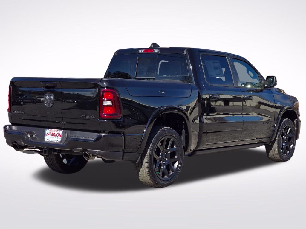 2026 Diamond Black Crystal Pearlcoat Ram 1500 Laramie 4X4 Truck