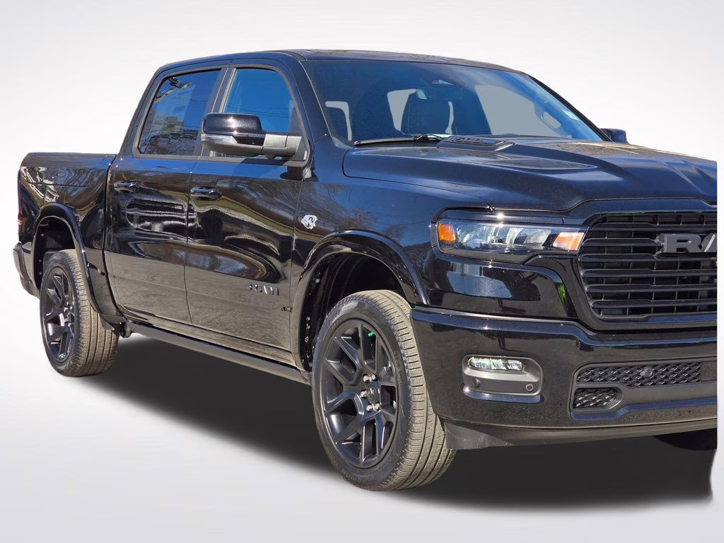 2026 Diamond Black Crystal Pearlcoat Ram 1500 Laramie 4X4 Truck