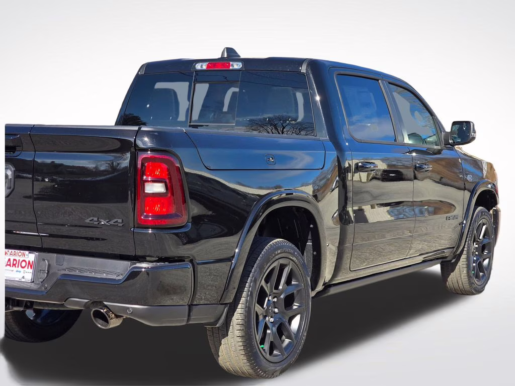 2026 Diamond Black Crystal Pearlcoat Ram 1500 Laramie 4X4 Truck