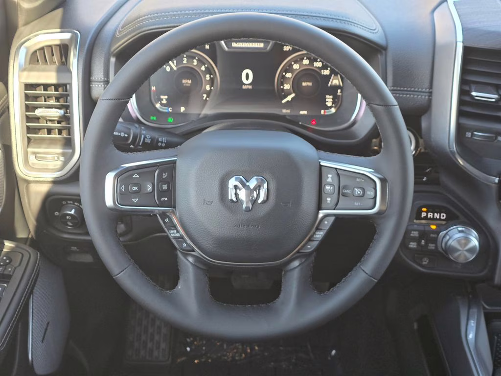 2026 Diamond Black Crystal Pearlcoat Ram 1500 Laramie 4X4 Truck