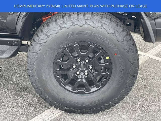 2025 Shadow Black Ford Bronco Raptor 4X4 SUV